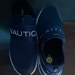 Men’s NWOT Nautica Dark Blue Slip-On Shoes